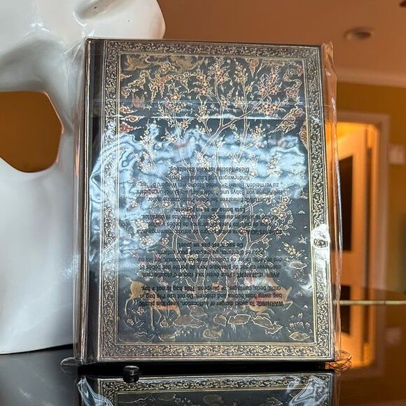 NWT Peter Pauper Press Persian Grove Journal Embossed Book Bound Gilded Edges - Picture 11 of 12